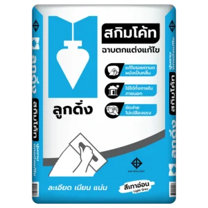 ลูกดิ่ง สกิมโค้ท (สีเทาอ่อน)